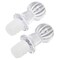 Chef Craft 2 Piece Durable Plastic Triple Seal Wine Bottle Stoppers Set